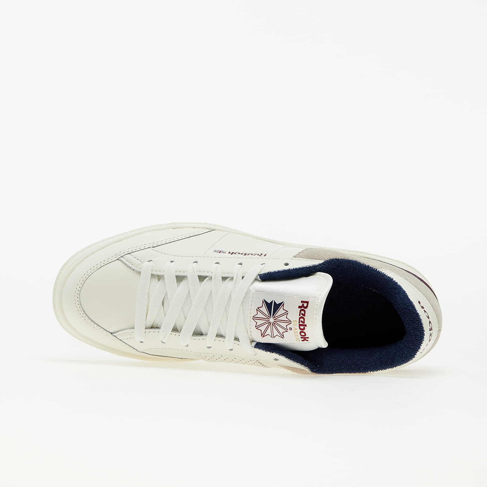 Herren Sneaker und Schuhe Reebok AD Court Chalk/ Clear Burgundy/ Vector Navy