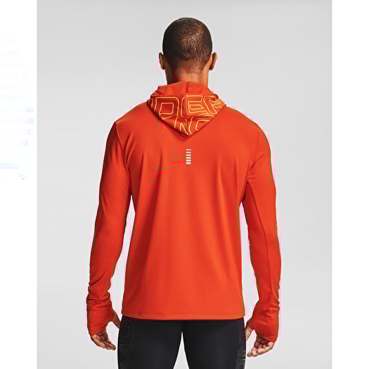 Orange under armour hoodie mens deals