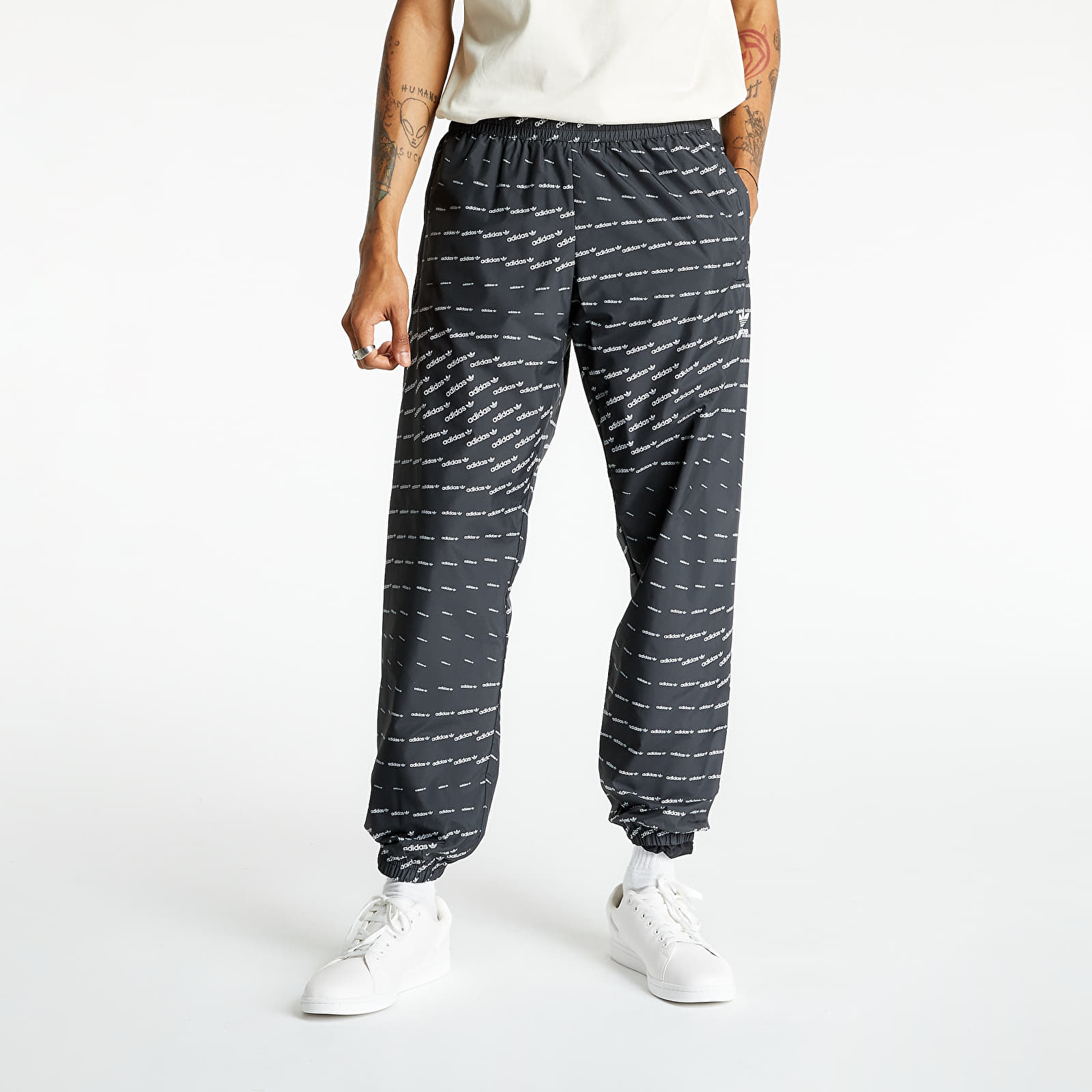 Pants adidas Mono Track Pants M2 Black/ White