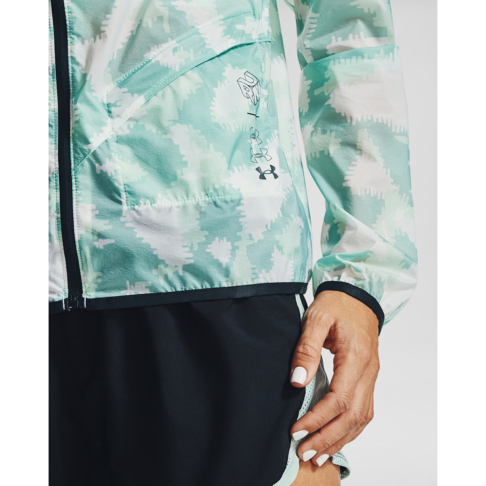 Jackets Under Armour Run Anywhere Storm Jacket Blue Footshop