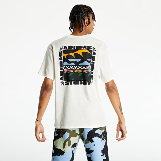 adidas trefoil bloom tee