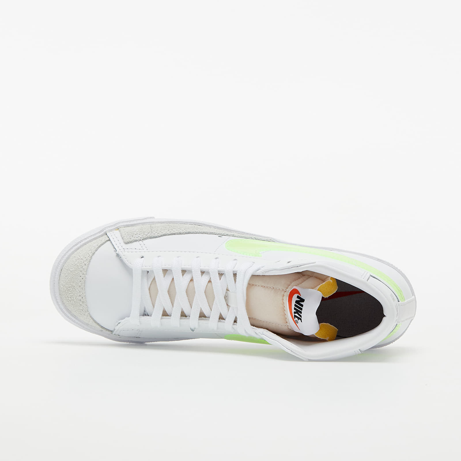 Zapatillas mujer Nike W Blazer Mid '77 Essential White/ Volt-Orange-Black