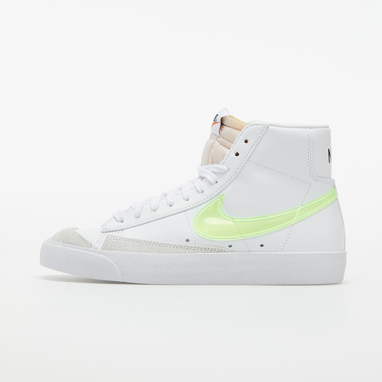 Zapatillas mujer Nike W Blazer Mid '77 Essential White/ Volt-Orange-Black
