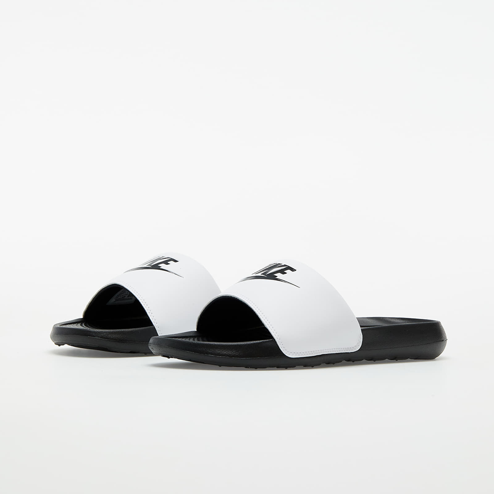 Mens white nike slides store