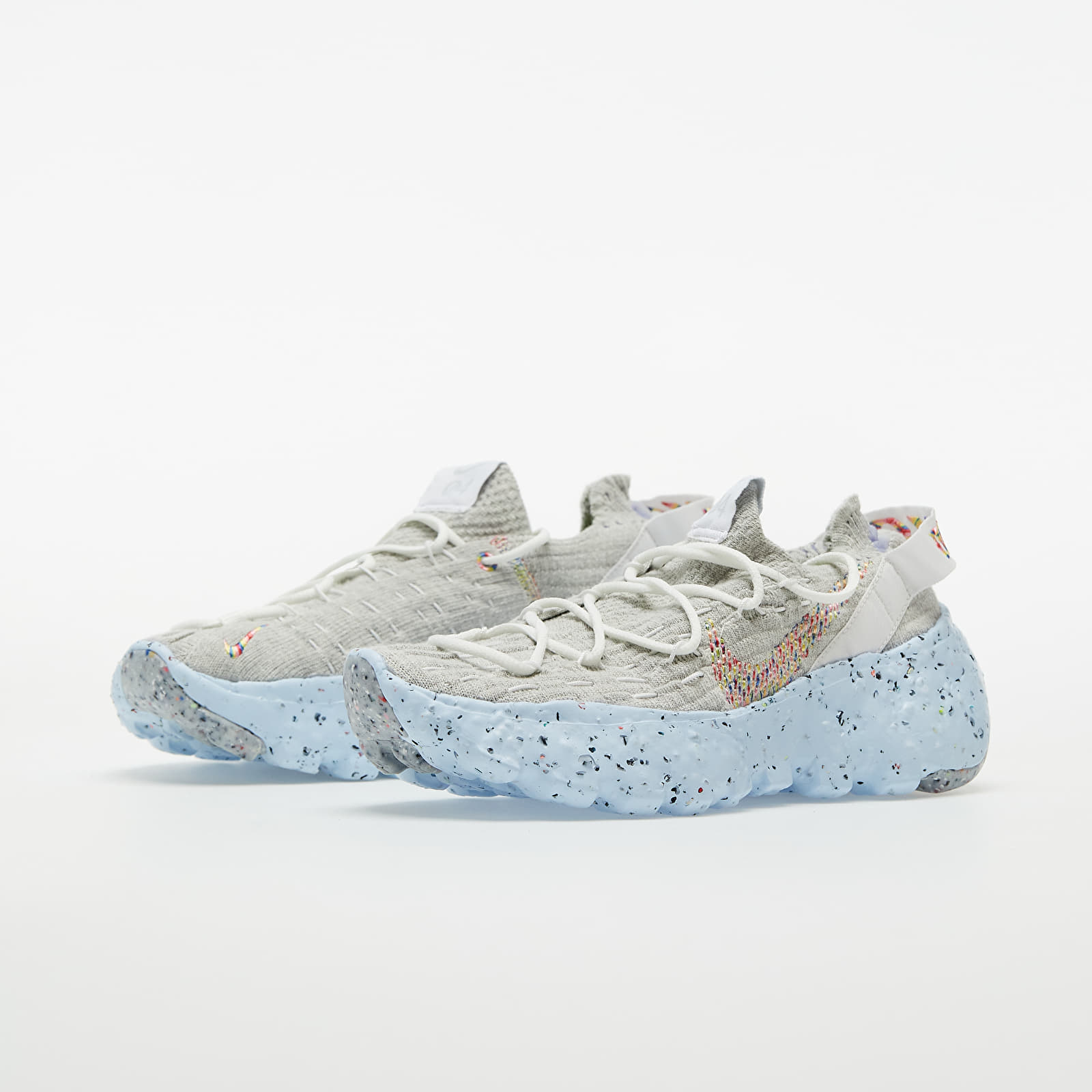Women's shoes Nike Space Hippie 04 Summit White/ Multi-Color-Photon Dust