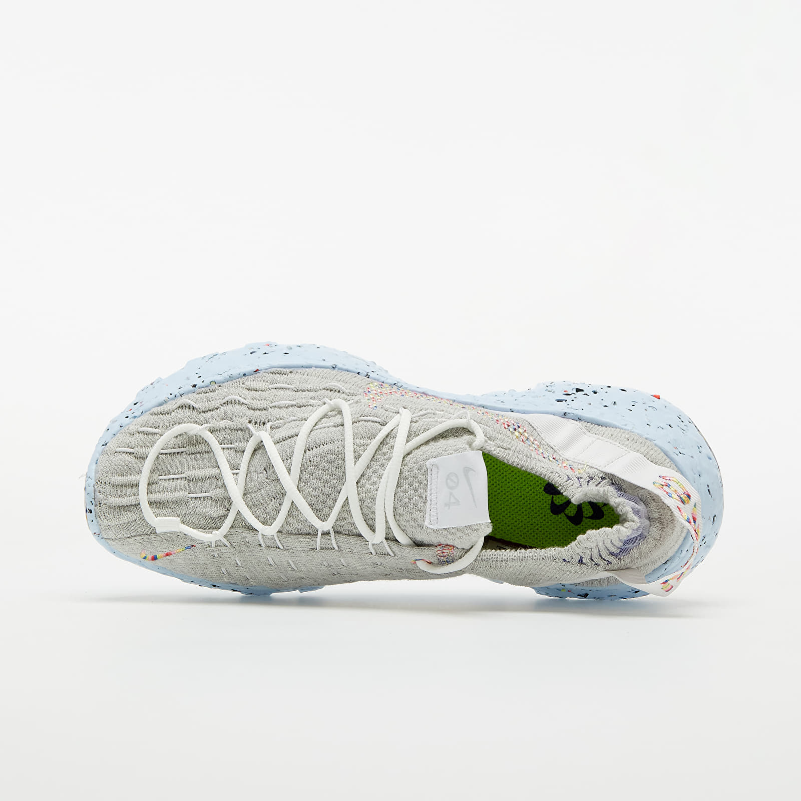 Women's shoes Nike Space Hippie 04 Summit White/ Multi-Color-Photon Dust