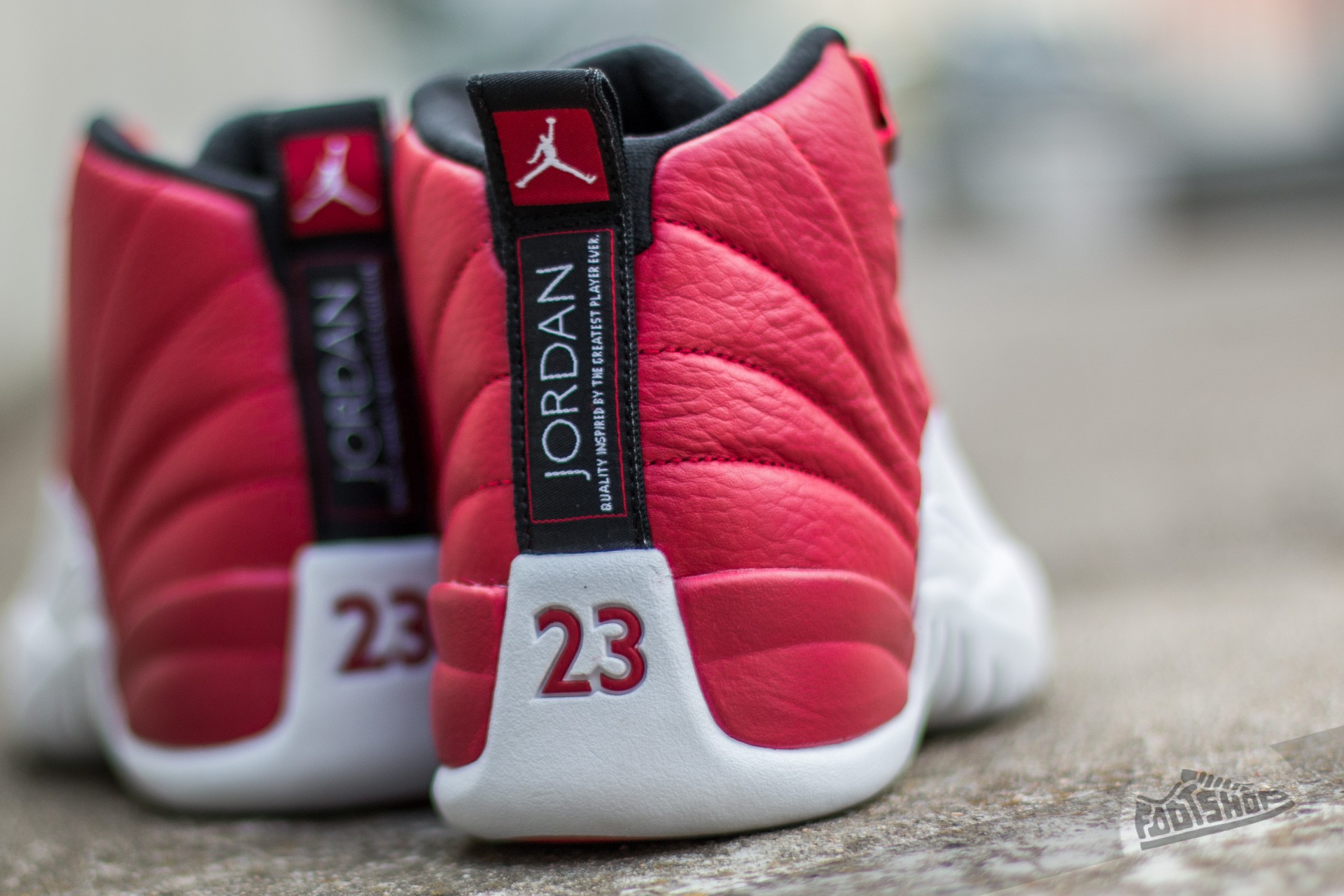 Men s shoes Air Jordan 12 Retro Varsity Red Gym Red White Black Footshop
