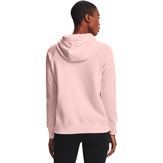 Pink and grey under armour hoodie store