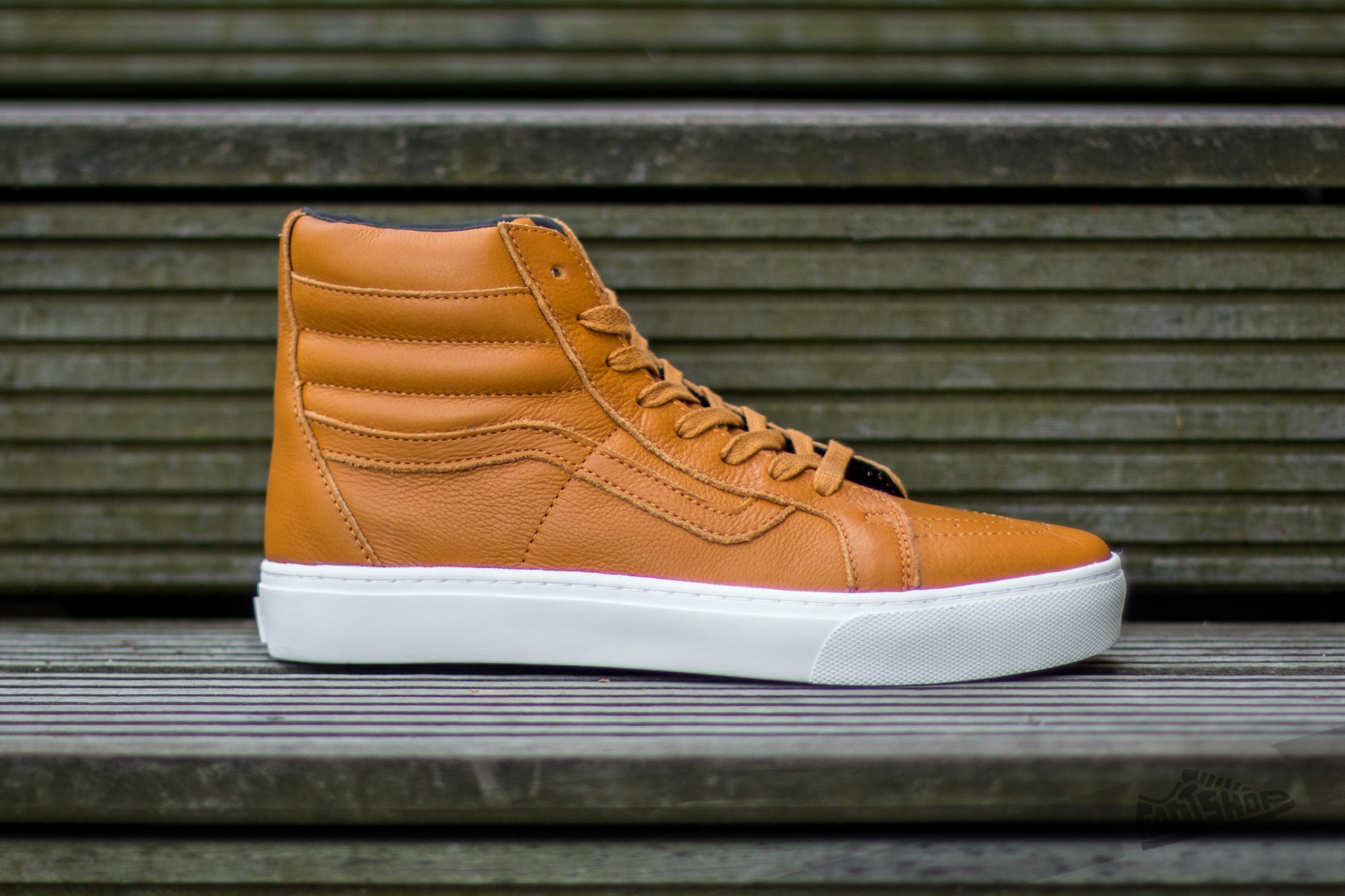 Vans sk9 deals hi mens gold