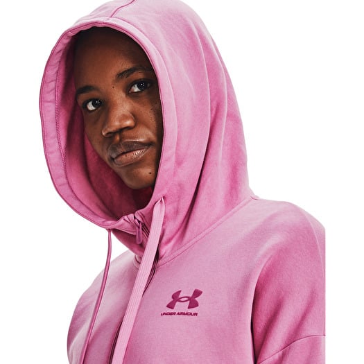Under armour store hoodie pink men