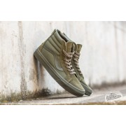 Men s shoes Vans Sk8 Hi Reissue Zip Mono Ivy Green Footshop