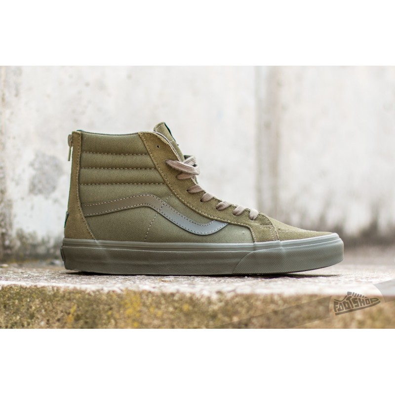 Vans Sk8-Hi Reissue Zip (Mono) Ivy Green | Footshop