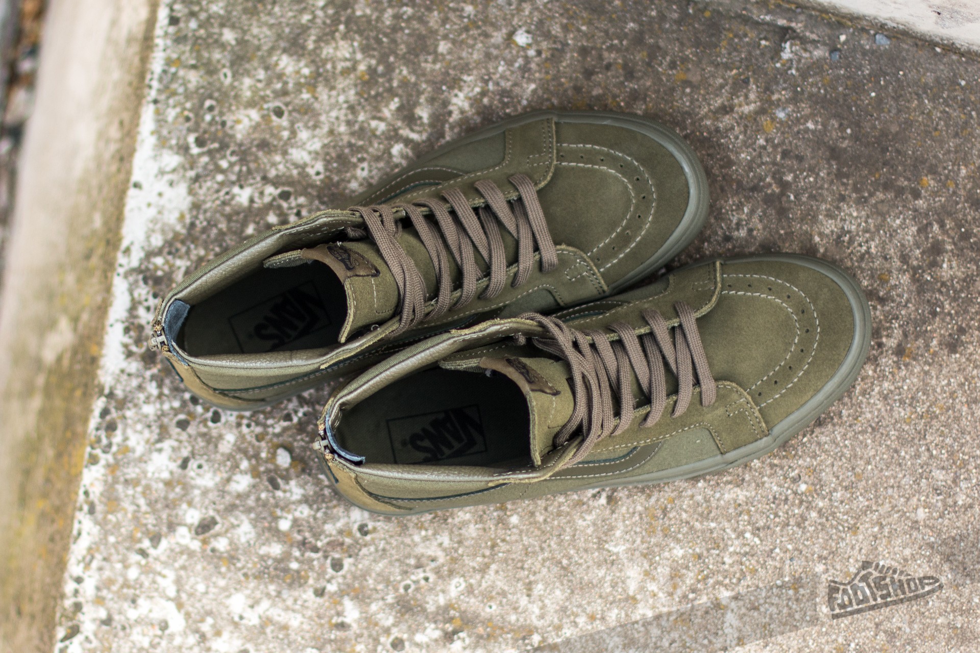 Vyriška avalynė Vans Sk8-Hi Reissue Zip (Mono) Ivy Green