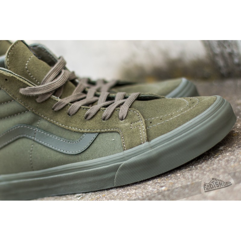 Vans Sk8-Hi Reissue Zip (Mono) Ivy Green | Footshop