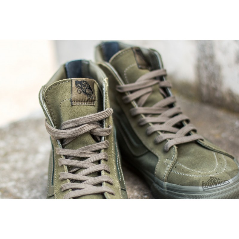 Vans Sk8-Hi Reissue Zip (Mono) Ivy Green | Footshop