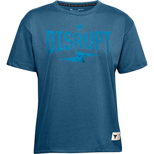 Tričko Under Armour Project Rock Disrupt Ss Blue
