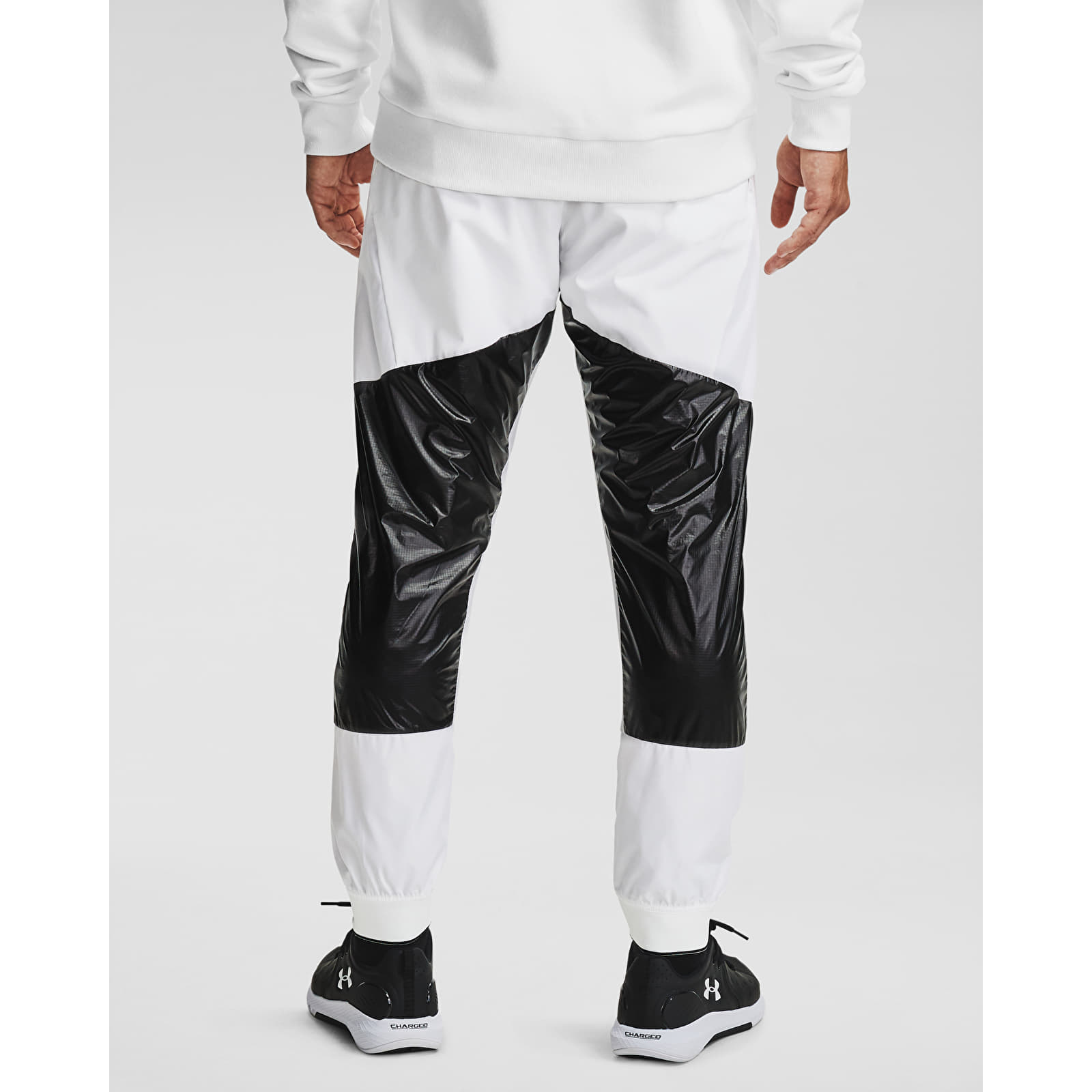 Kelnės Under Armour Recover Legacy Pants White