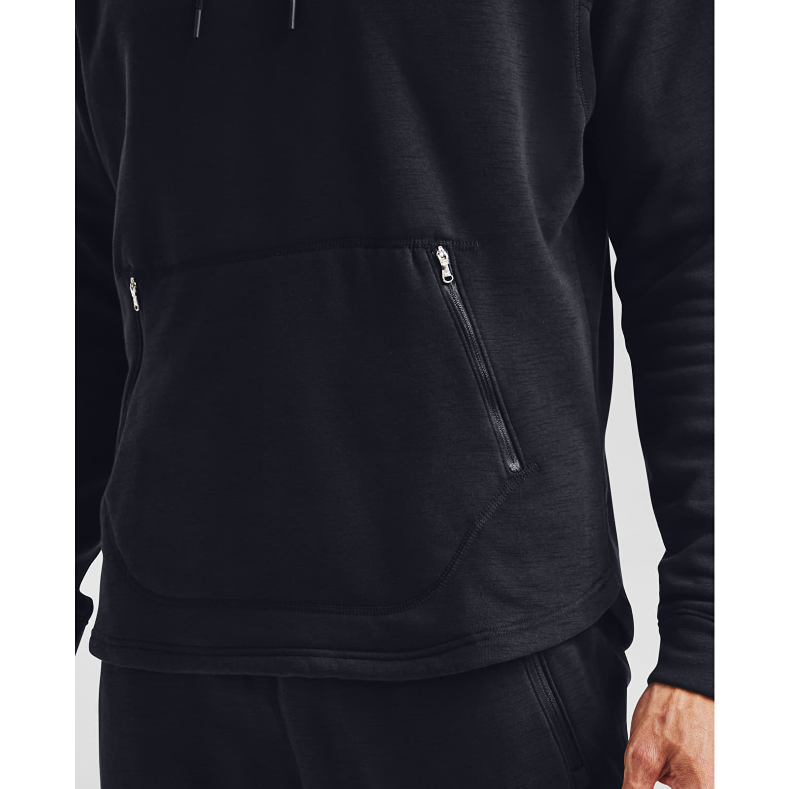 Hoodies and sweatshirts  Under Armour Charged Cotton Fleece Hoodie Black