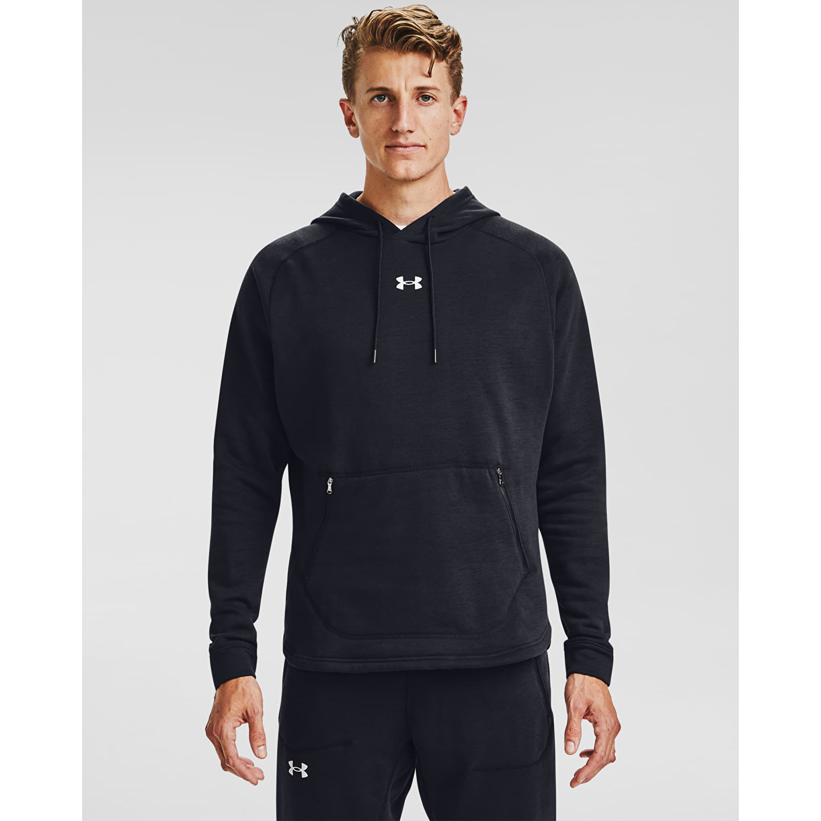 Under armour discount charged cotton hoodie