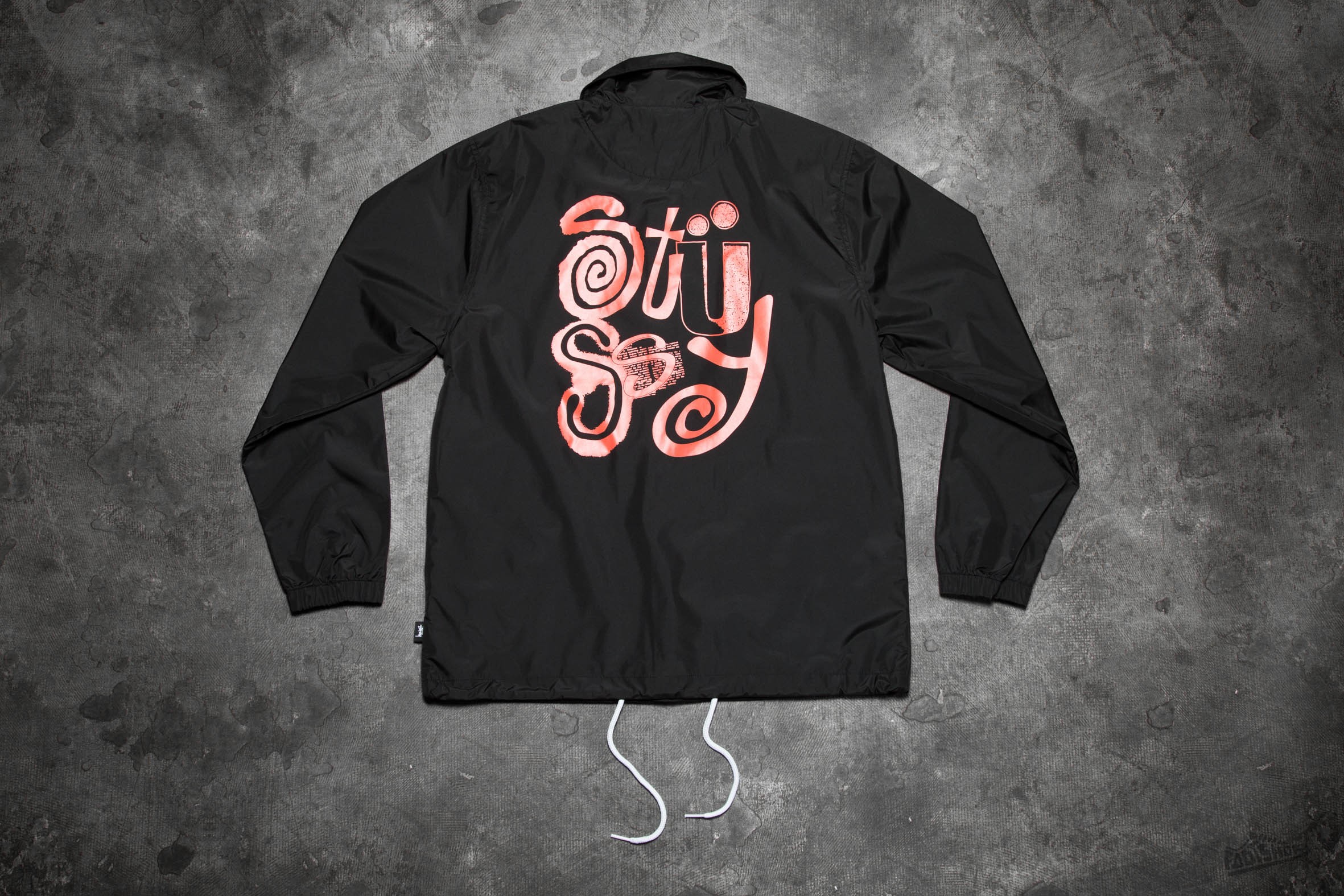 Stüssy Funk Coaches Jacket Black | Footshop