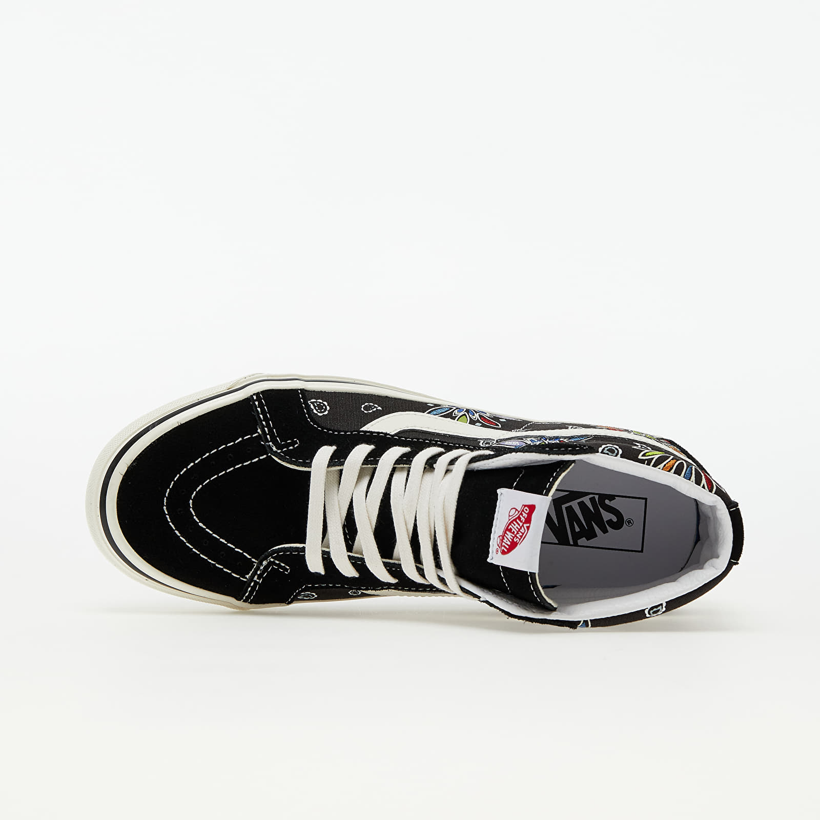 Încălțăminte și sneakerși pentru bărbați Vans Sk8-Hi 38 DX (Anaheim Factory) Vans Paisley Black