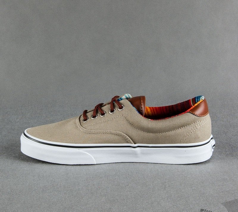Vans era 59 beige top