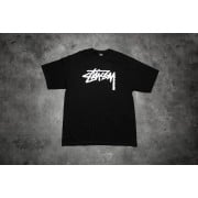Stüssy Label Stock Tee Black