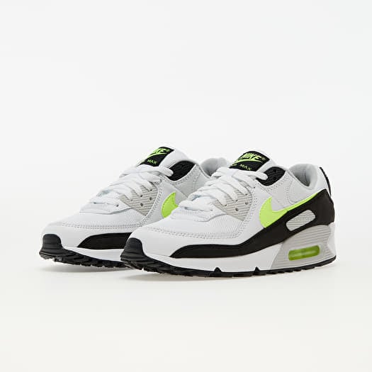 Herren Sneaker und Schuhe Nike Air Max 90 White Hot Lime Black Neutral Grey Footshop