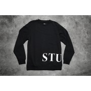 Stüssy Banner Crew Black