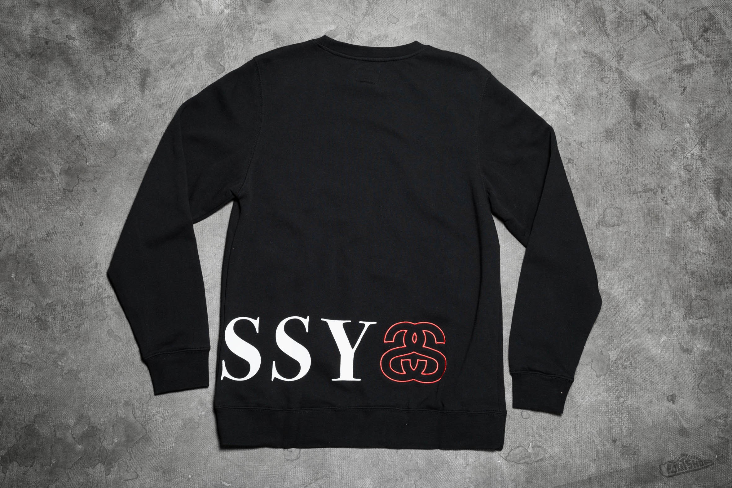 Hoodies and sweatshirts  Stüssy Banner Crew Black