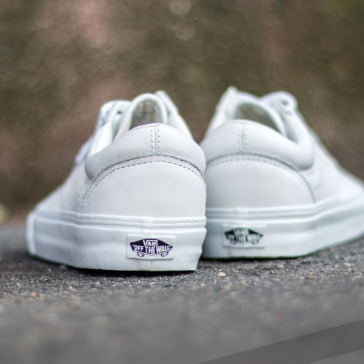 Vans Old Skool Reissue Leather White