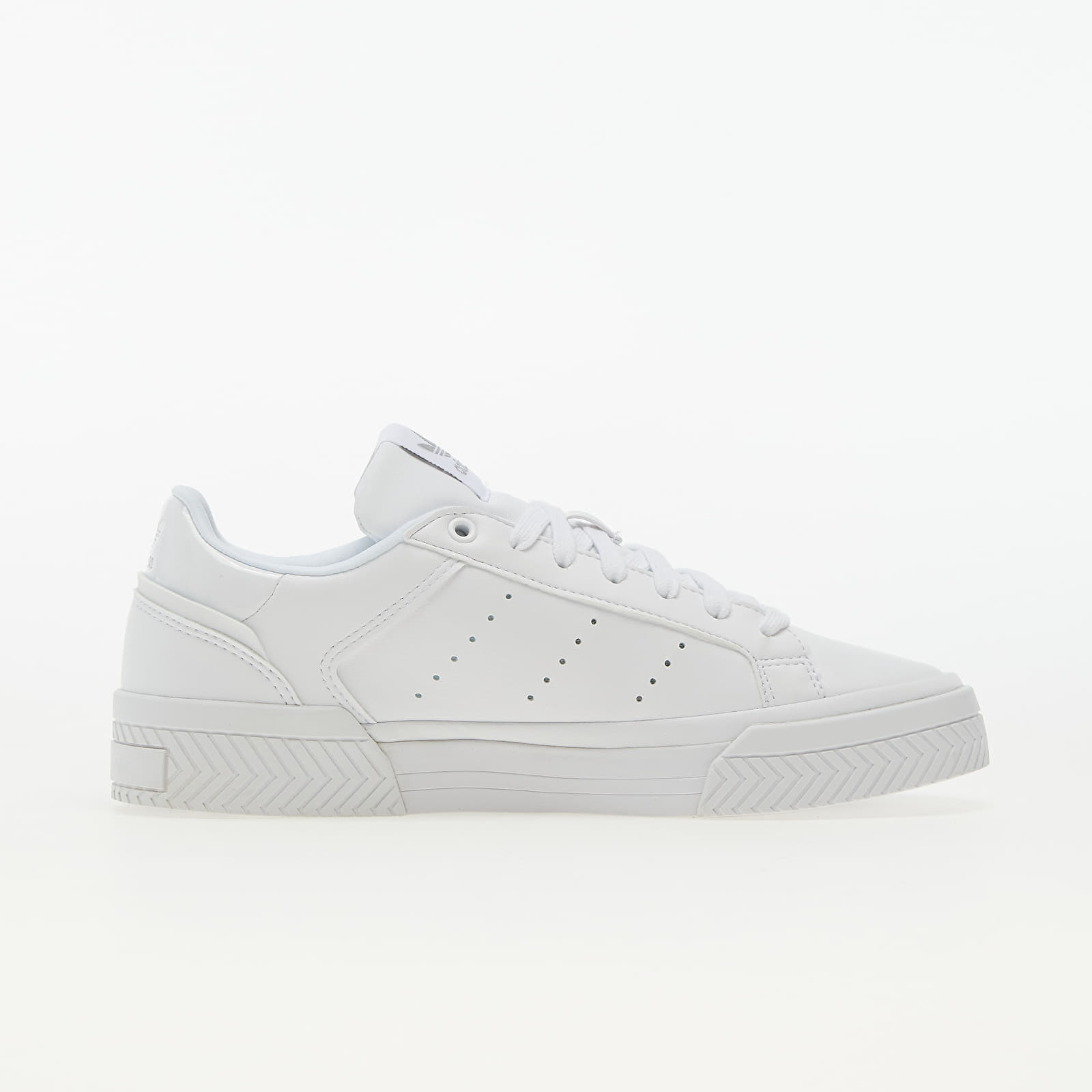 Frauen adidas Court Tourino W Ftw White/ Ftw White/ Silver Metallic