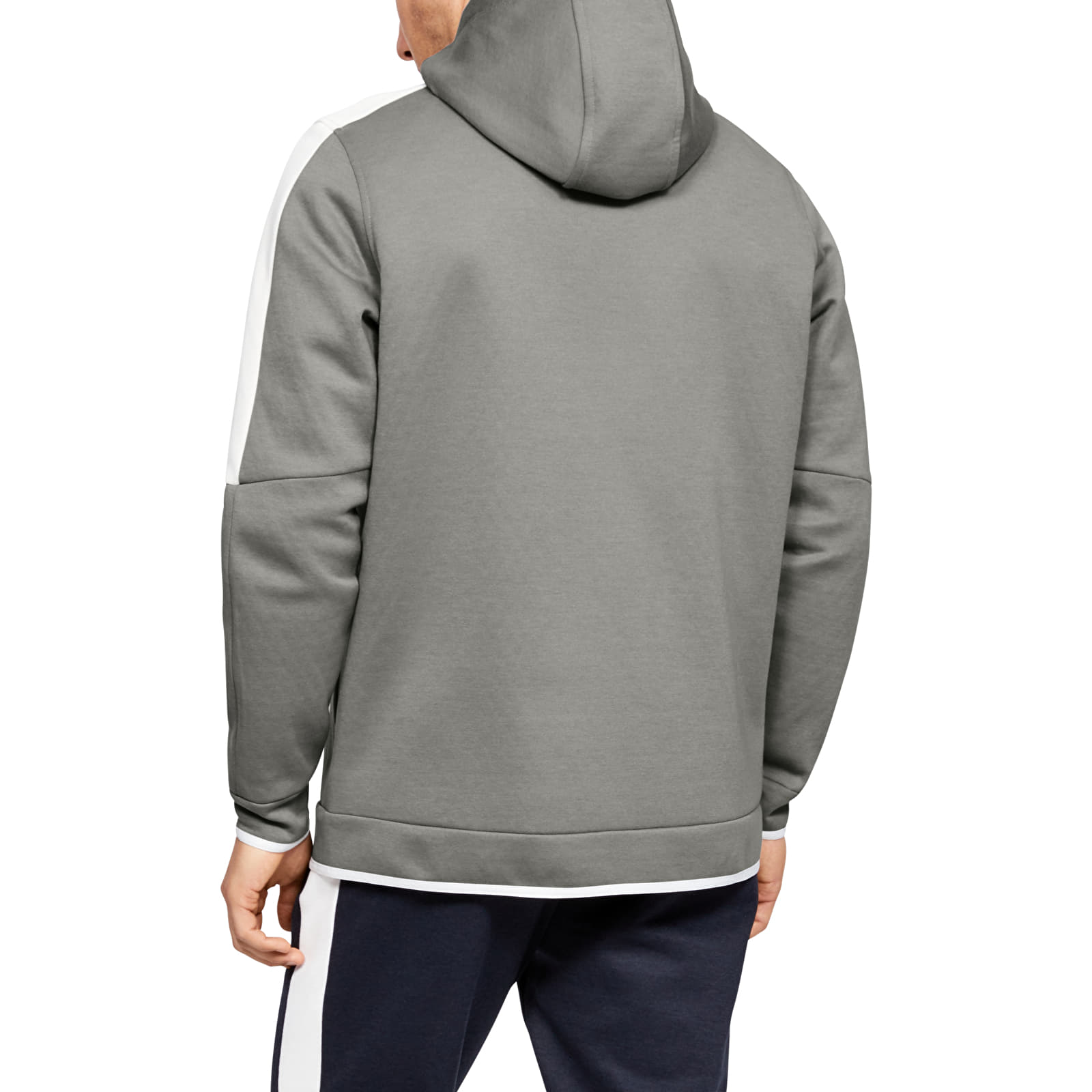 Hettegensere og sweatshirts Under Armour Athlete Recovery Fleece Full Zip Green