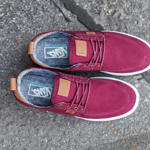 Vans brigata lite bordeaux on sale