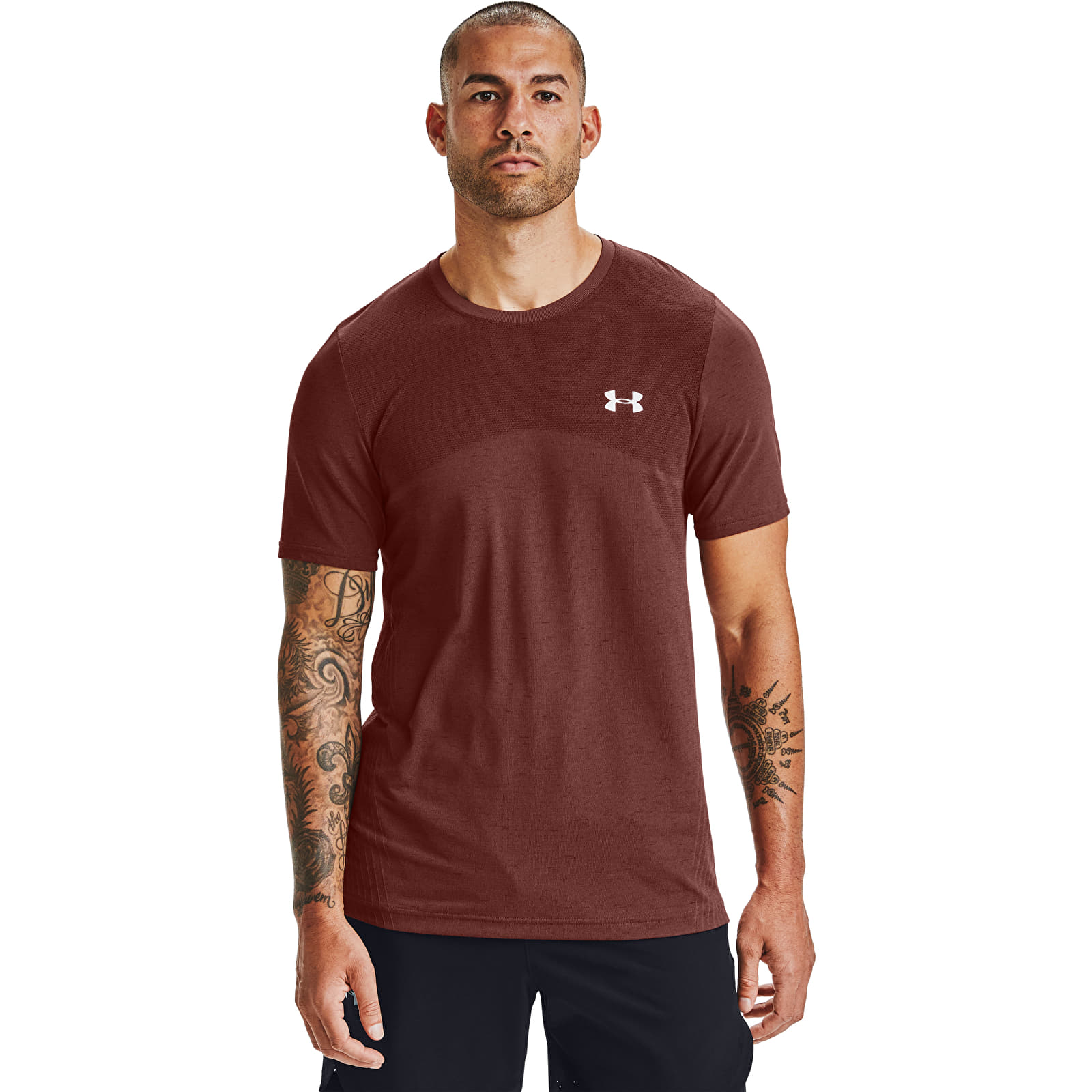 T-skjorter Under Armour Seamless Tee Red