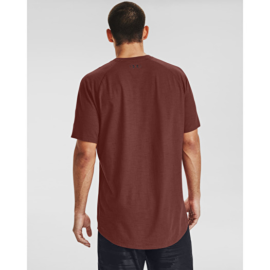 T shirts Under Armour Charged Cotton Tee Red Footshop