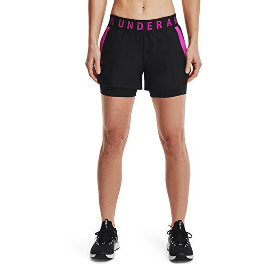 Shorts Under Armour Play Up 2-In-1 Shorts Black Footshop - Main Image