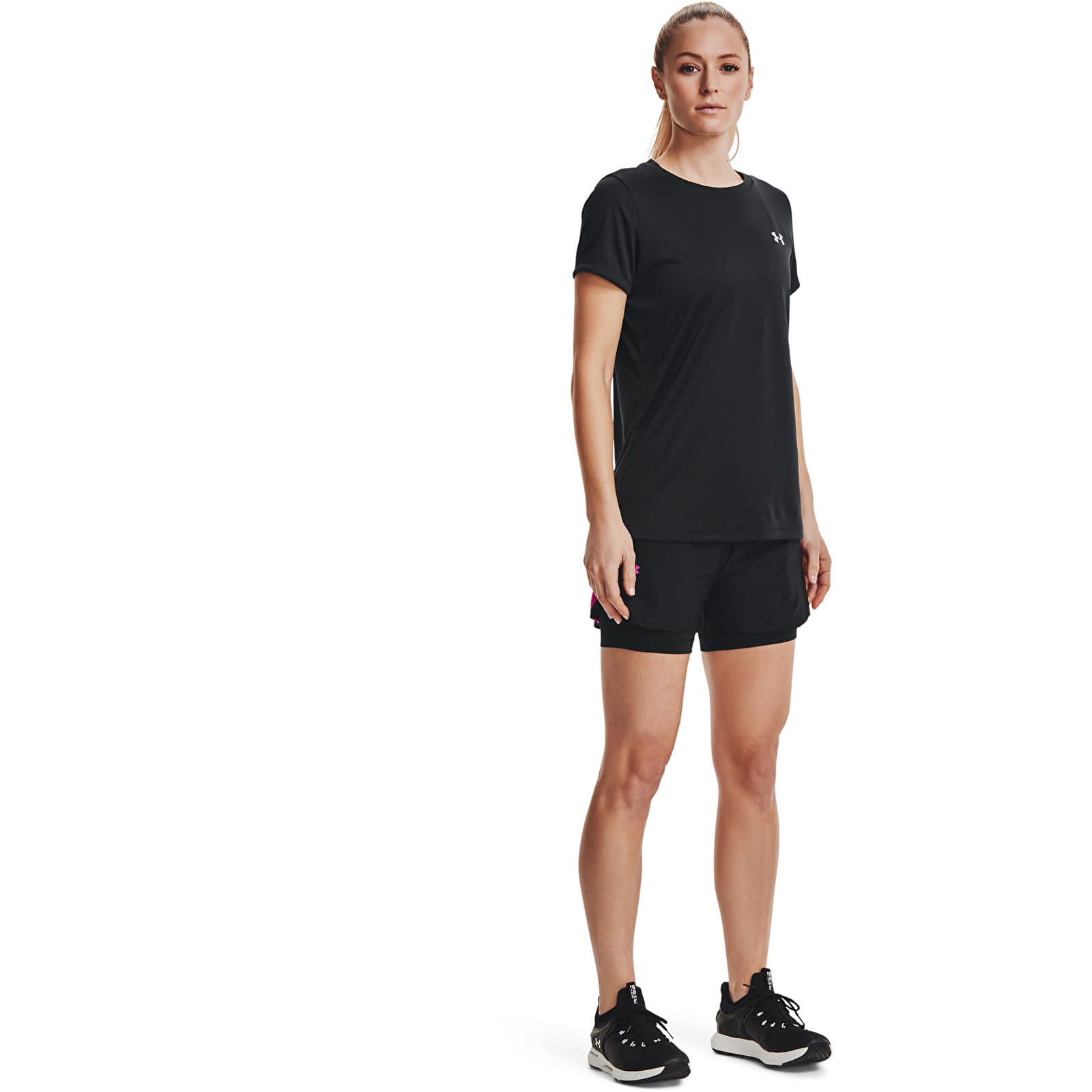 Pantaloncini Under Armour Play Up 2-In-1 Shorts Black