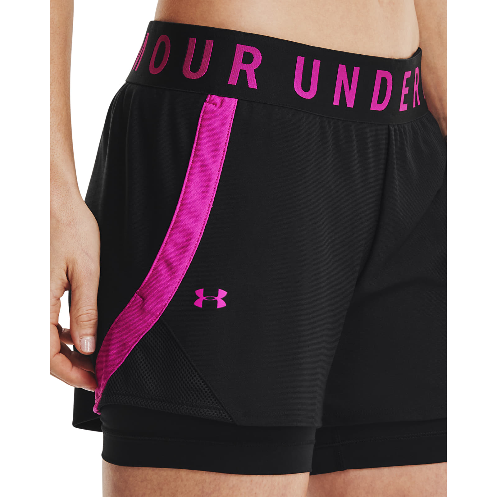 Pantaloncini Under Armour Play Up 2-In-1 Shorts Black