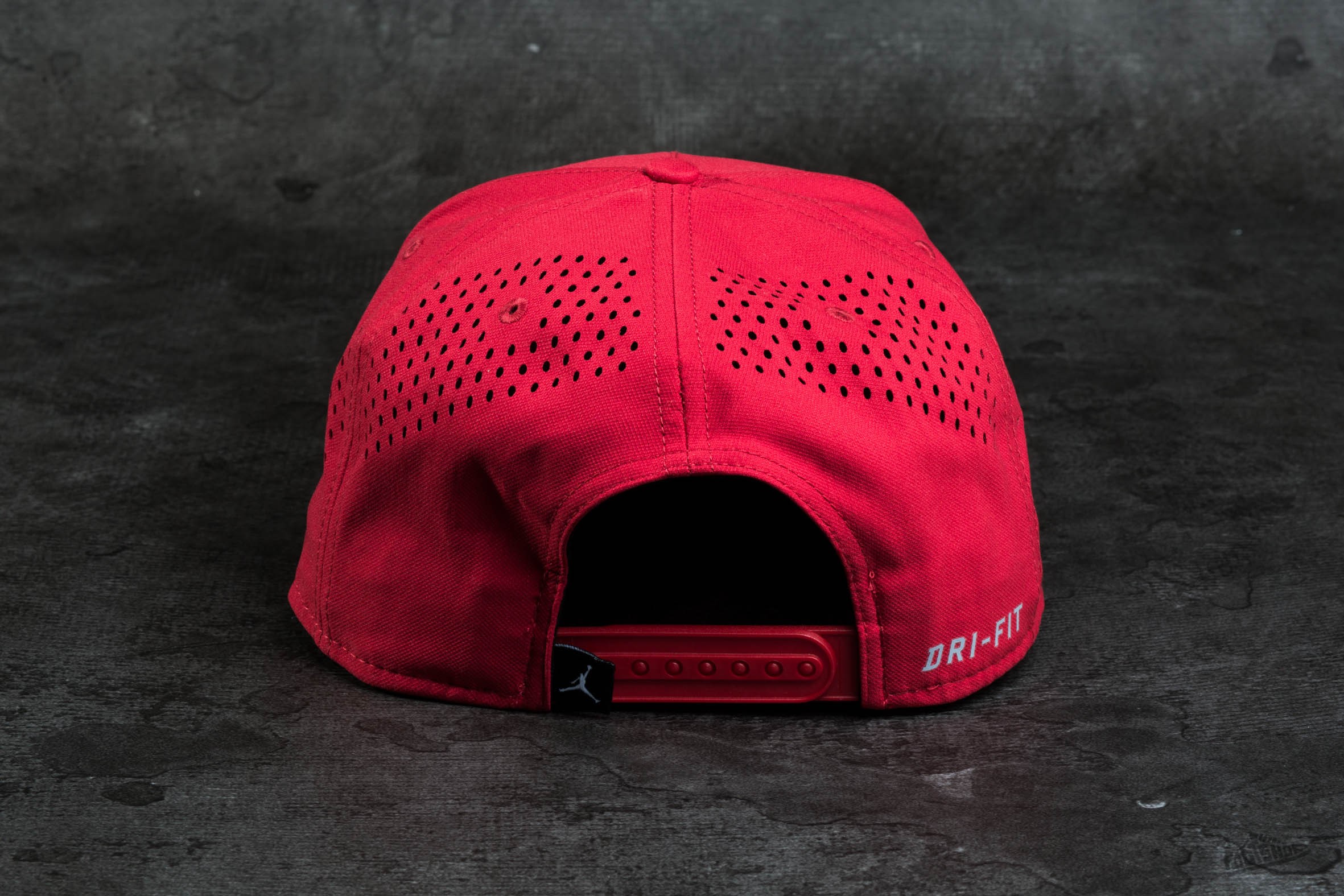 Caps Jordan Jumpman Perforated Snapbacks Red