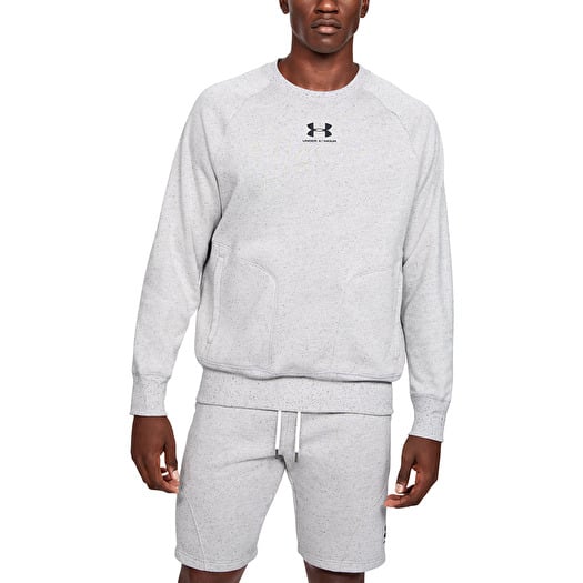 Hoodies and sweatshirts Under Armour Speckled Fleece Crew White Footshop