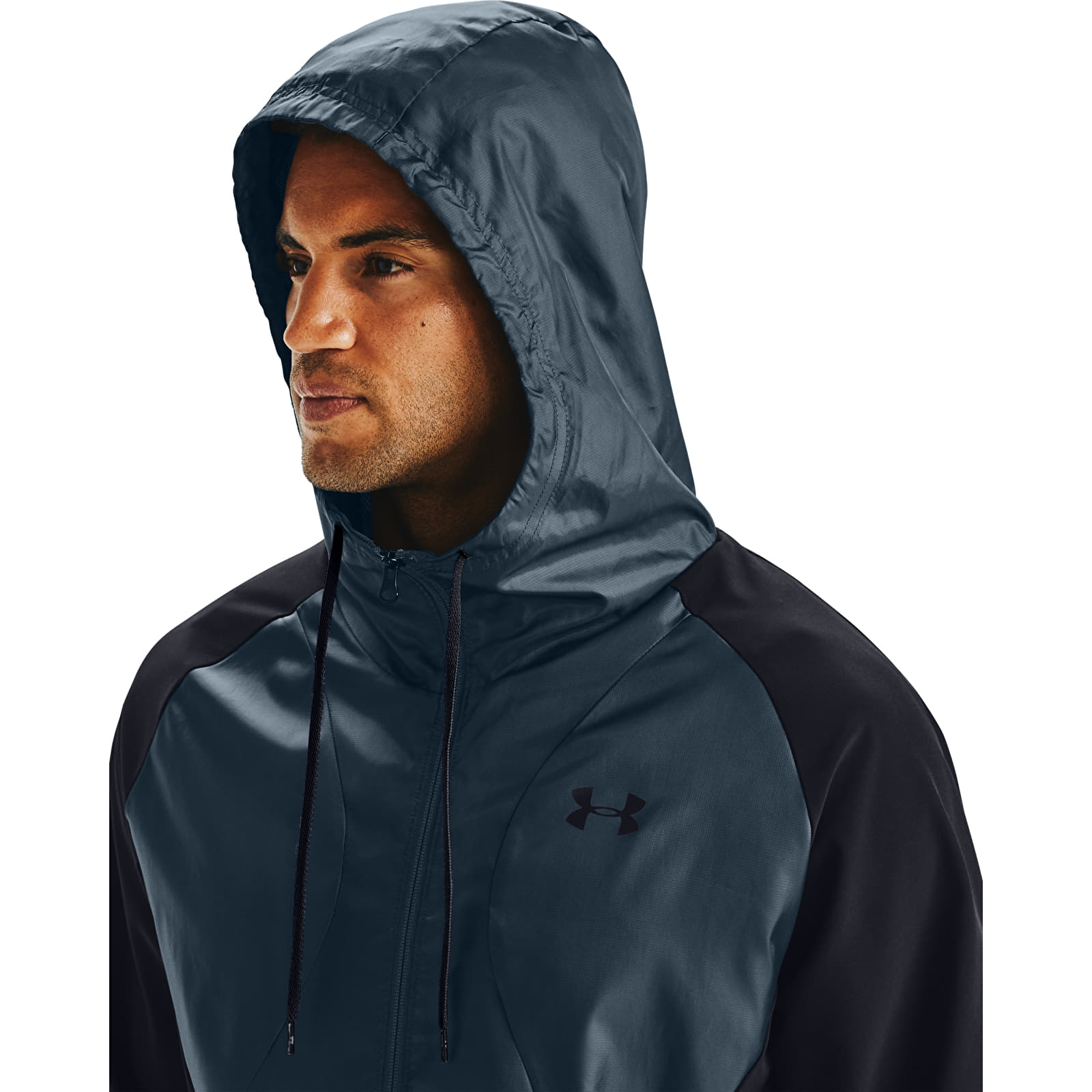 Giacche Under Armour Stretch-Woven Hooded Jacket Black
