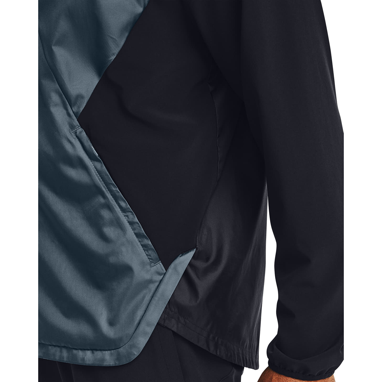 Giacche Under Armour Stretch-Woven Hooded Jacket Black