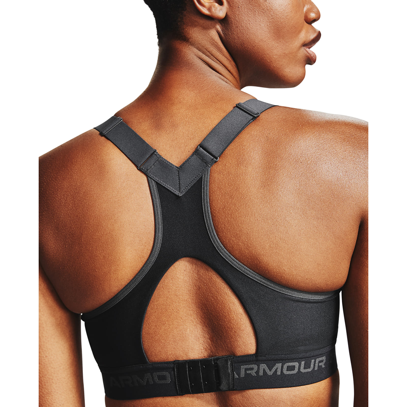 Beha's Under Armour High Crossback Bra Black
