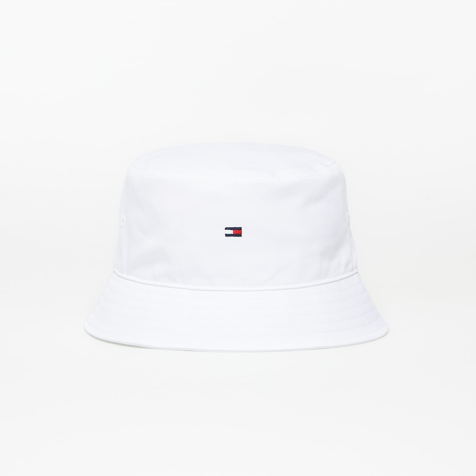 Klobúky Tommy Hilfiger Classic Flag Bucket Hat White