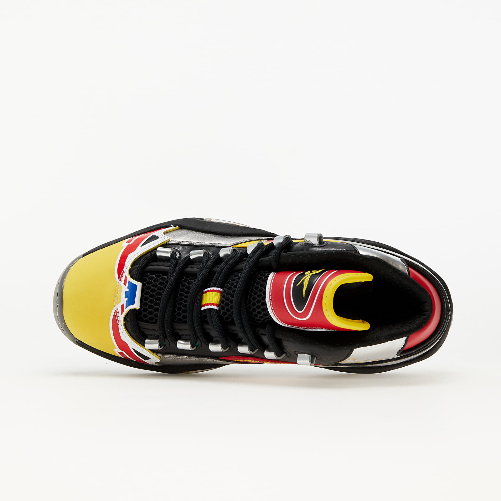 Мъжки кецове и обувки Reebok Question Mid "Power Rangers" Black/ Silver Metallic/ Vector Red