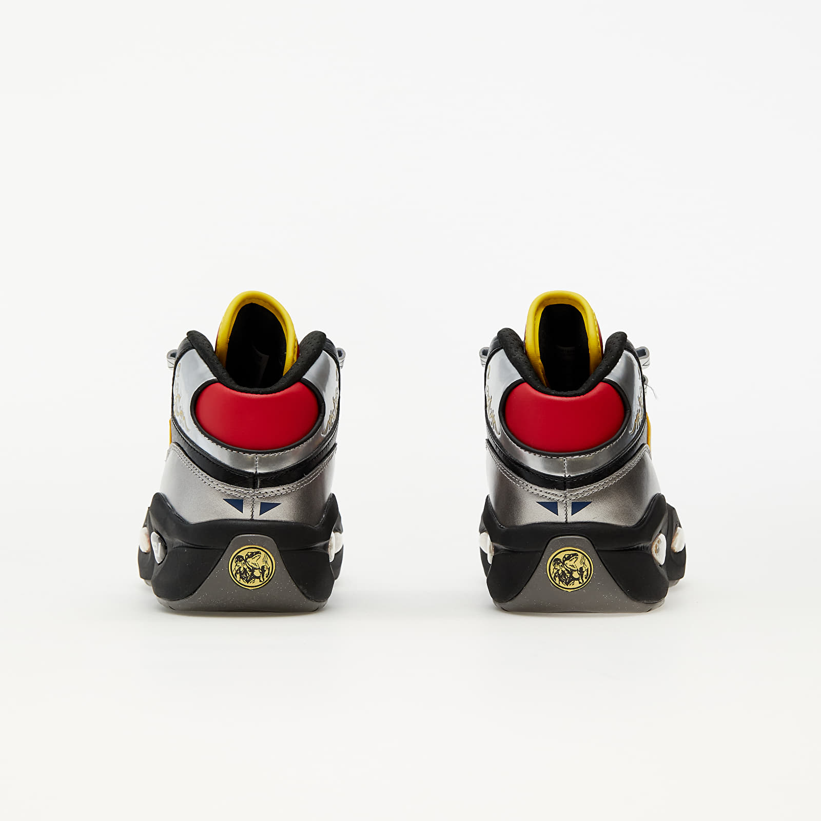 Мъжки кецове и обувки Reebok Question Mid "Power Rangers" Black/ Silver Metallic/ Vector Red