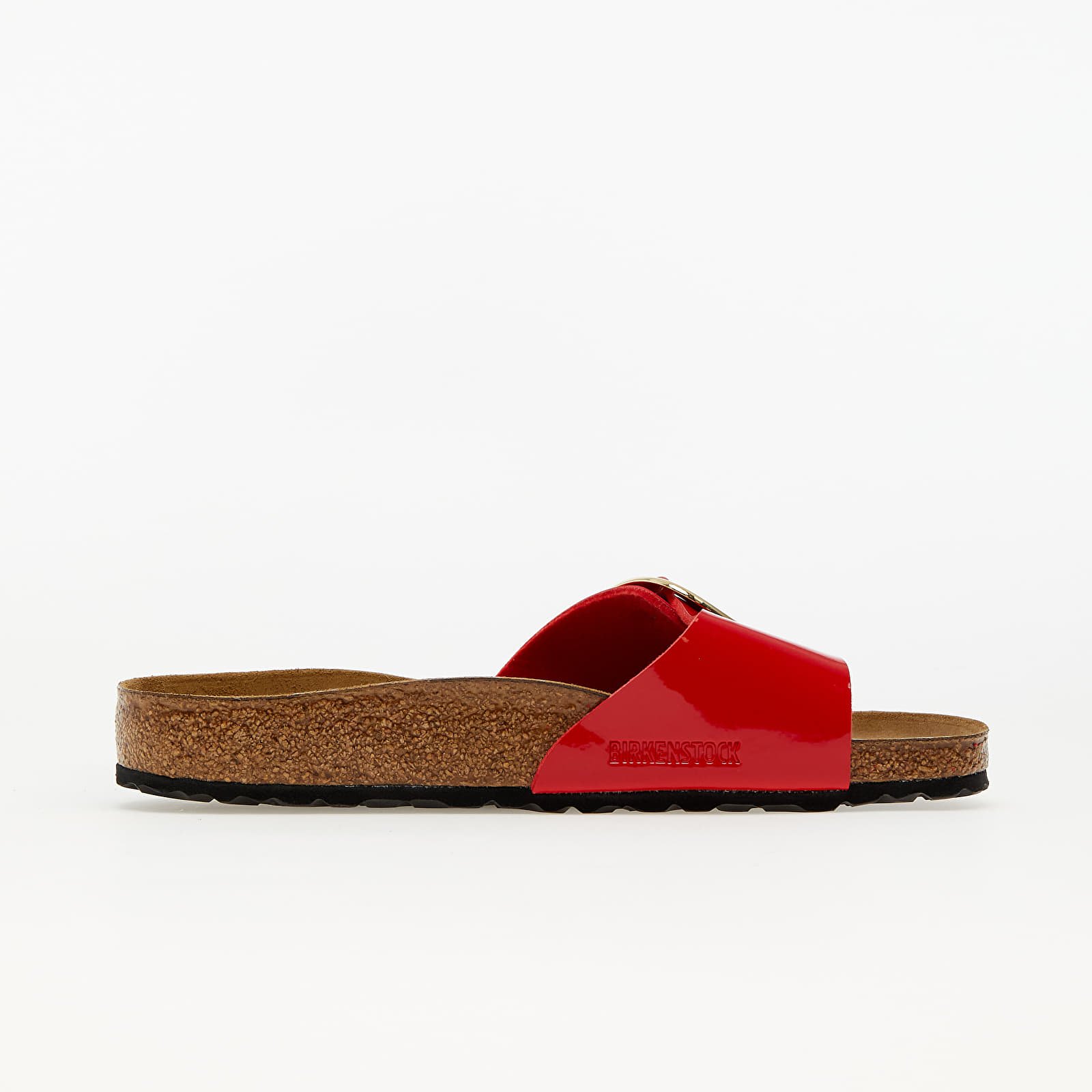 Női cipők Birkenstock Madrid Big Buckle BF Patent Cherry