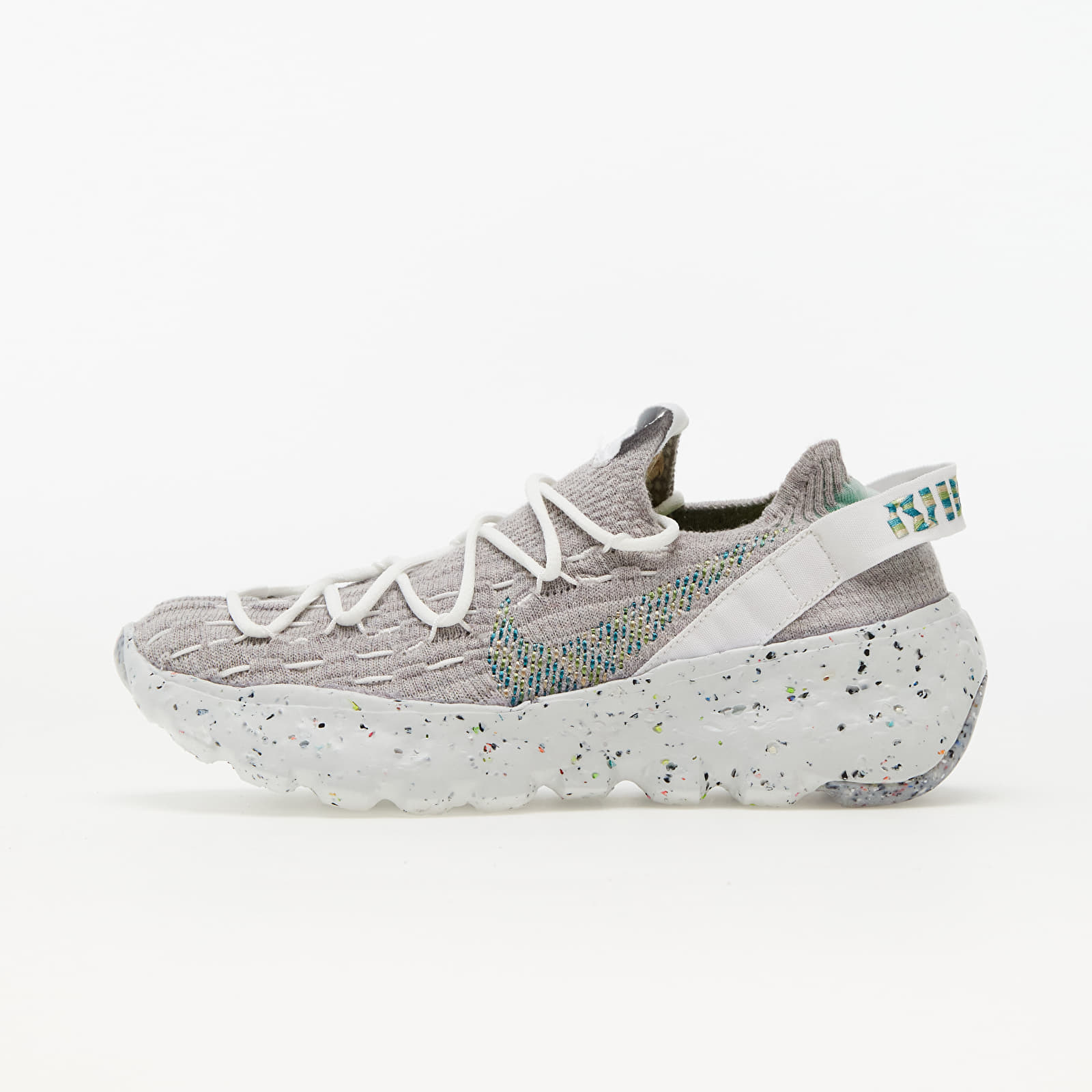 Încălțăminte și sneakerși pentru femei Nike W Space Hippie 04 Summit White/ Mean Green-Photon Dust