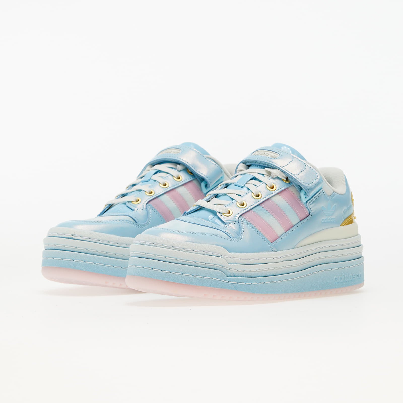 Moteriška avalynė adidas x Disney Tripleplatforum Blue/ Pink Tint/ Gold Metallic